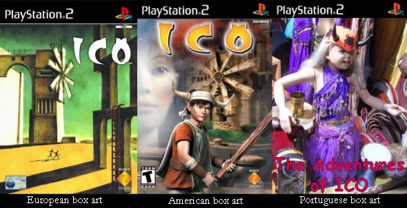 Portuguese Box Art Ico PS2 ANDORE JR 